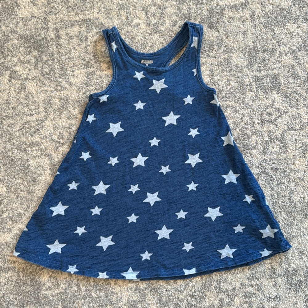 Gymboree Blue and White Star Dress